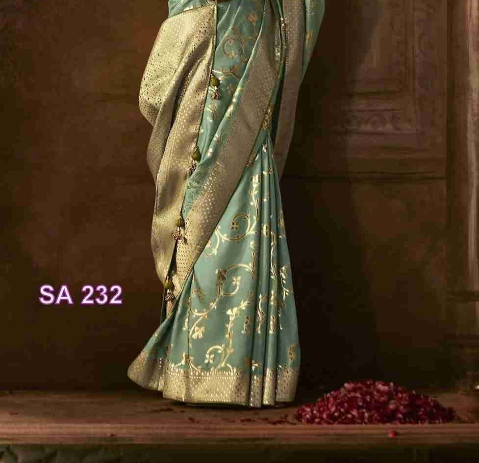 Blue Silk Saree