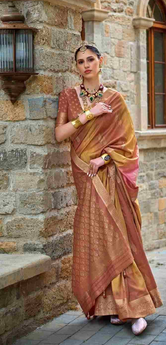 Brown Silk Saree