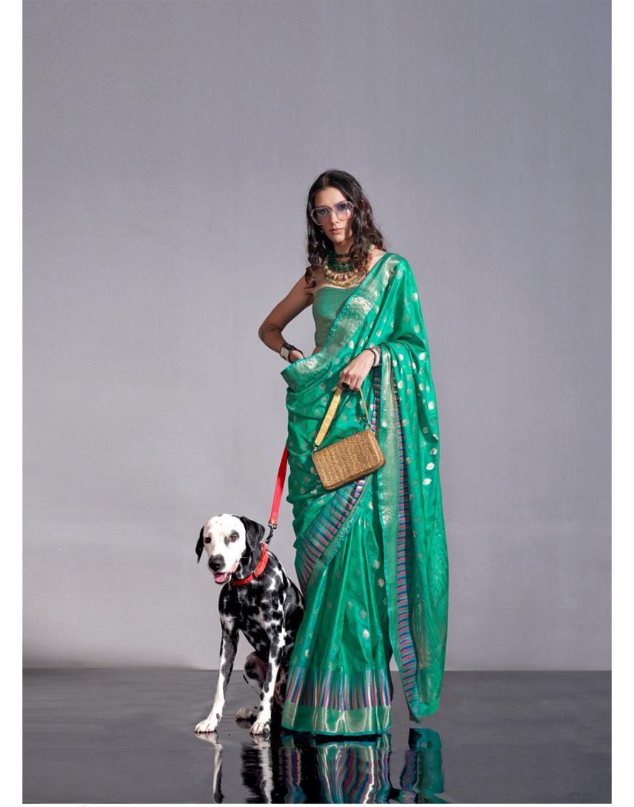 Green Kodai Silk Saree