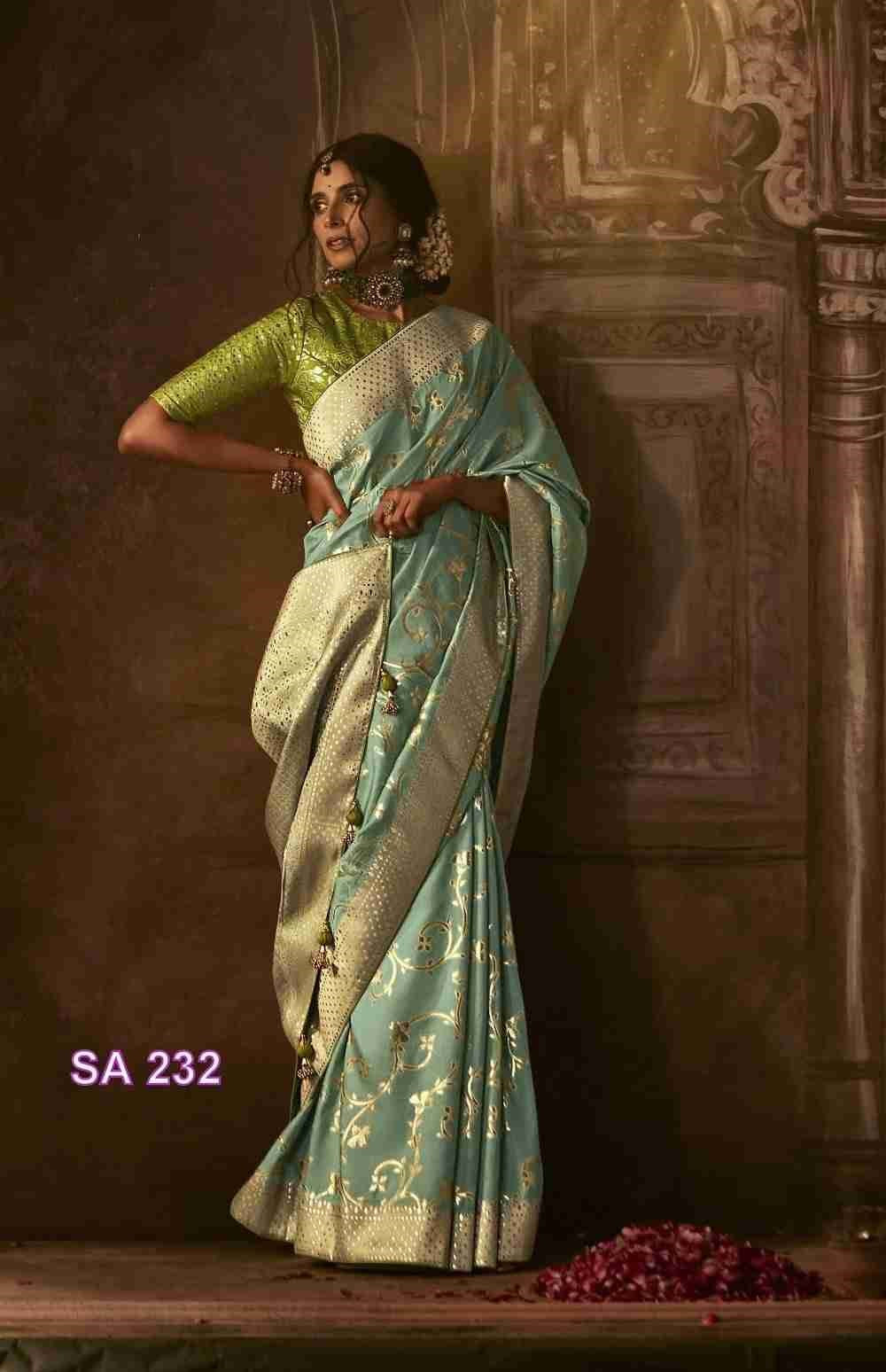 Blue Silk Saree