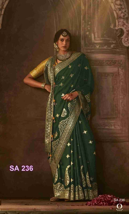 Green Silk Saree