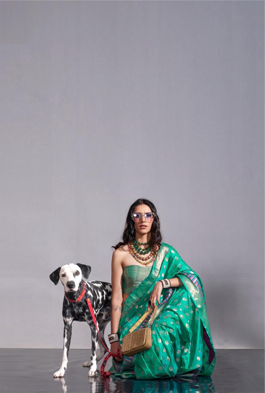 Green Kodai Silk Saree