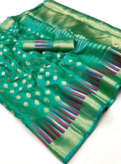 Green Kodai Silk Saree